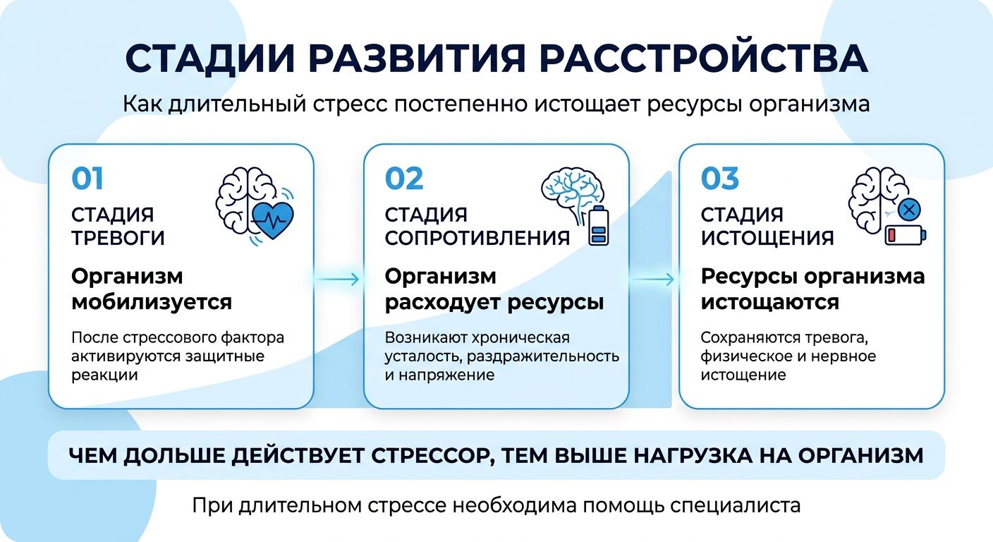 Лечение стресса в Лимане инфографика